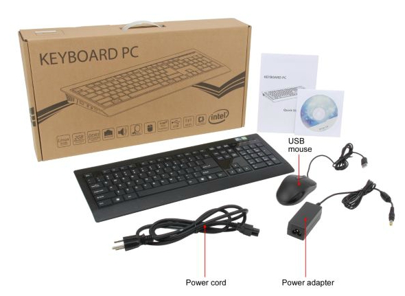 Diablotek U310 Keyboard PC: весь компьютер в клавиатуре - Ubuntu ...