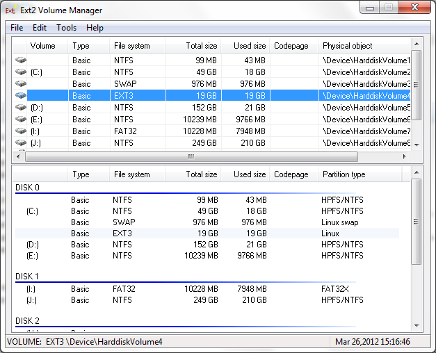 Ext2Fsd: Доступ К Файлам Ubuntu Из Windows (Драйвер Ext2, Ext3.
